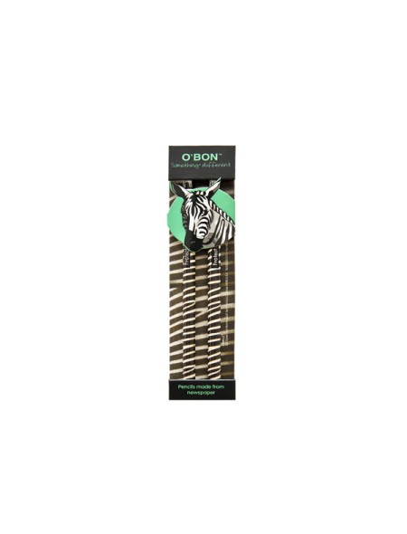 Lapiz OBON Pack 2 unid. Zebra