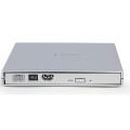 Grabadora Externa CD/DVD Gembird / USB 2.0 / Plata / DVD-USB-02-SV