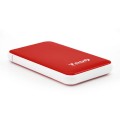 Caja externa 2.5 USB 3.1 gen1 sata Tooq / Rojo / 9.5mm / TQE-2528R