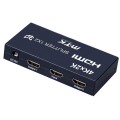 Splitter HDMI 4k 1x2 / K3399 / Metalico con fuente de alimentacion / Incluye mando / Mtk