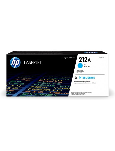 ÷ Tóner original hp w2121a 212a cian 4.500 páginas