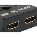 ÷ Switch selector hdmi bidirecional equip 2 entradas 1 salida / 1 entrada 2 salidas