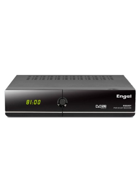 ÷ Receptor satelite hd engel rs8100y hdtv, hdmi , pvr , iptv, usb 2.0 , wifi, lan, timeshift, epg, dvb