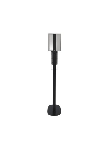÷ Soporte ajustable approx para dispensador desinfectante manos appsanitizer incluye cartel informativ