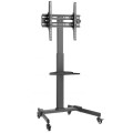 ÷ Soporte de suelo con ruedas equip para pantalla de 32