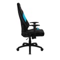 ÷ Silla gamer aerocool admiral dise?o gaming profesional negra con detalles en azul sistema air reposa