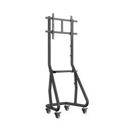 ÷ Soporte de suelo con ruedas equip para pantalla de 37