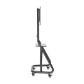 ÷ Soporte de suelo con ruedas equip para pantalla de 37