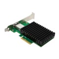 ÷ Tarjeta de red pcie 10gigabit level one gnc-0210 1xrj45 incluye perfil bajo