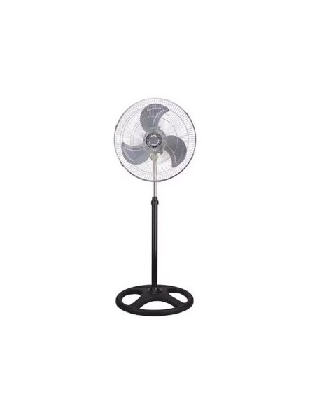 ÷ Ventilador de pie ag 1802 negro 3 velocidades 70w aspas de aluminio oscilancion pie 18