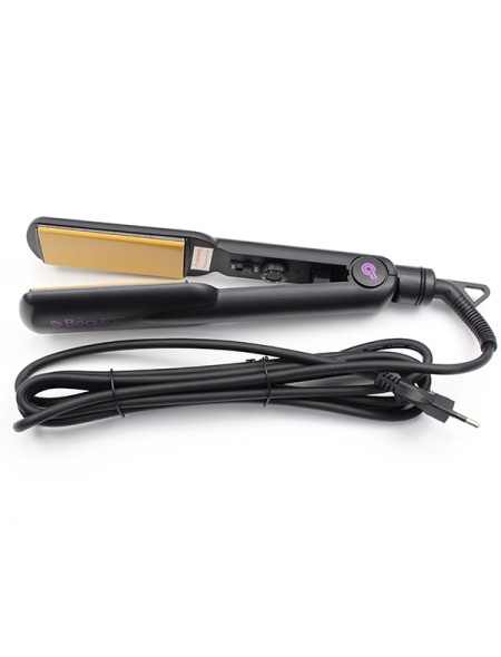 ÷ Plancha de pelo beautac bt3800 black placa ceramica/turmalina tecnologia de iones 130?-230? color bl