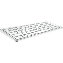 ÷ Teclado rapoo wireless y bluetooth e9600m 2.4ghz bt 3.0 5.0 dise?o ultrafino compacto bateria gris