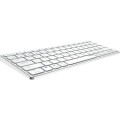 ÷ Teclado rapoo wireless y bluetooth e9600m 2.4ghz bt 3.0 5.0 dise?o ultrafino compacto bateria gris
