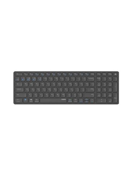 ÷ Teclado rapoo wireless y bluetooth e9700m portugues 2.4ghz bt 3.0 5.0 dise?o ultrafino bateria