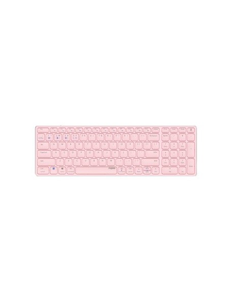 ÷ Teclado rapoo wireless y bluetooth e9700m portugues 2.4ghz bt 3.0 5.0 dise?o ultrafino bateria