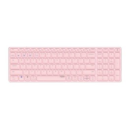 ÷ Teclado rapoo wireless y bluetooth e9700m portugues 2.4ghz bt 3.0 5.0 dise?o ultrafino bateria