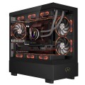 ÷ Caja microatx keep out xc-301 glass 1x3.5? 1x2.5? 1xusb2.0 1xusb3.0 gpu max420mm cristal templado ne