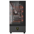 ÷ Caja microatx keep out xc-301 glass 1x3.5? 1x2.5? 1xusb2.0 1xusb3.0 gpu max420mm cristal templado ne