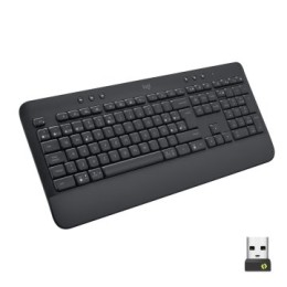 ÷ Teclado logitech bluetooth k650 signature graphite 920-010917
