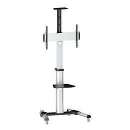 ÷ Soporte de suelo con ruedas equip para pantalla de 37