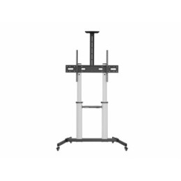 ÷ Soporte de suelo con ruedas equip para pantallas de 60-100