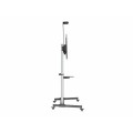÷ Soporte de suelo con ruedas equip para pantallas de 60-100
