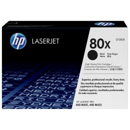 ÷ Tóner original hp cf280x negro 80x 6.900 páginas