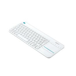 ÷ Teclado logitech wireless k400 white plus touch pad us int'l p/n:920-007146