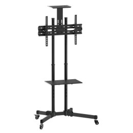 ÷ (km0) soporte de suelo con ruedas equip para pantalla de 37
