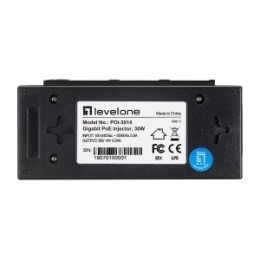 ÷ Poe injector adapter gigabit level one 30w pasa datos y alimentacion por el mismo cable hasta 100m