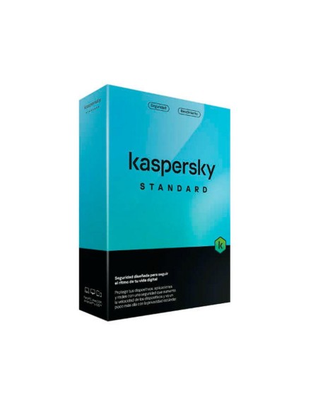 ÷ Kaspersky antivirus standard 3 dispositivos 1 a?o box