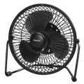 ÷ Ventilador de sobremesa hama usb 15cm metalico color negro